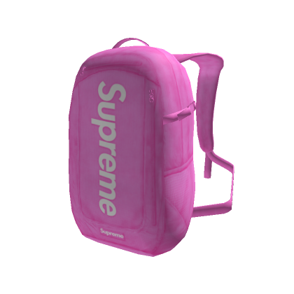 Pink supreme bookbag online