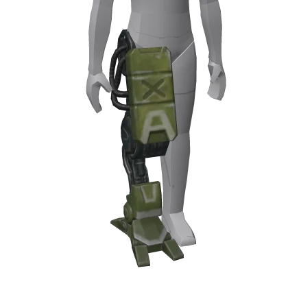 Powered Up Plata Mech - Right Leg | Roblox Item - Rolimon's