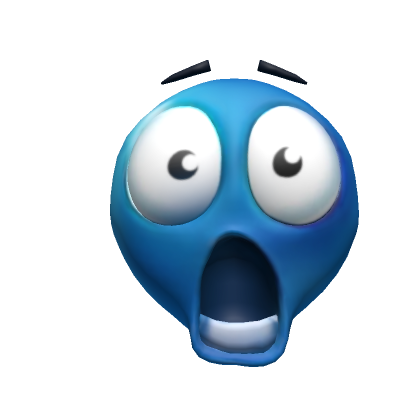 Shocked Face Emoji | Roblox Item - Rolimon's
