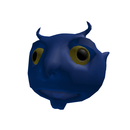 Roblox Item Cursed Imp Mask (Blue)
