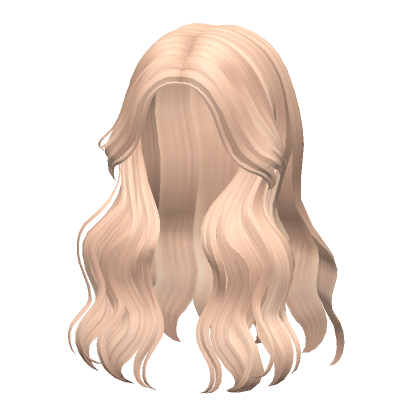 Wavy Popular Girl Hair (blonde)'s Code & Price - RblxTrade