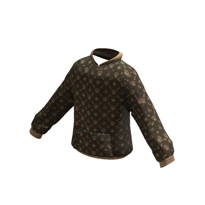 Brown designer hoodie sale