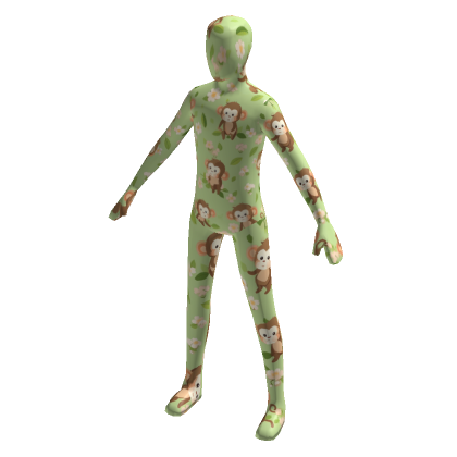 🙉 Monkey Skin Suit 🙉 | Roblox Item - Rolimon's