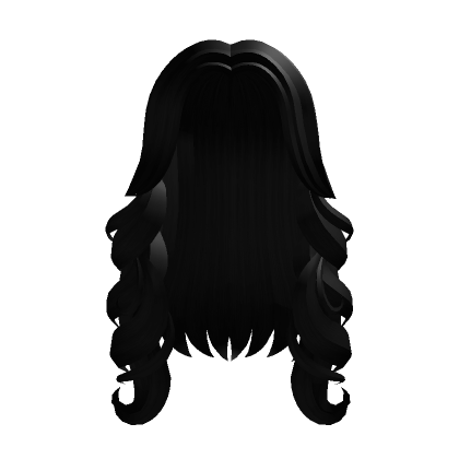 Black Hair Curly | Roblox Item - Rolimon's