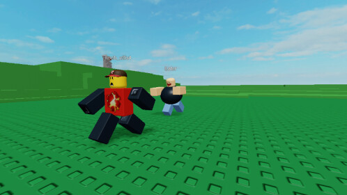 Fat player is eating everything! - Roblox