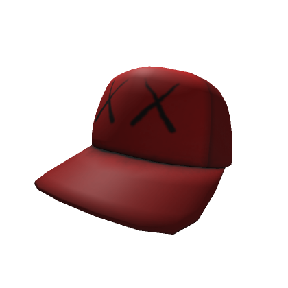 Red baseball cap roblox new arrivals