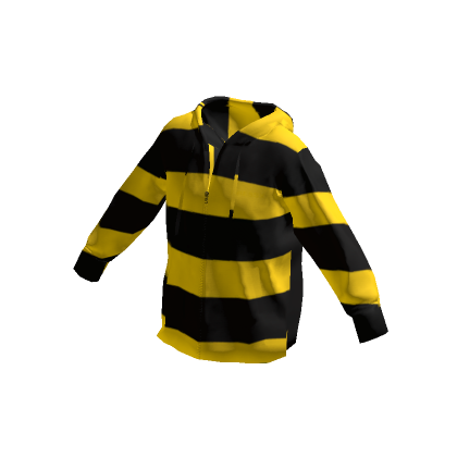 Yellow shop striped hoodie