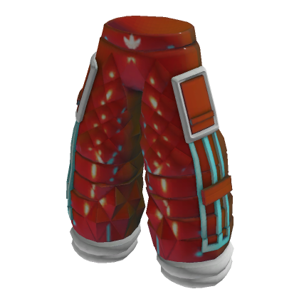 adidas Christmas Puffy Pants in Red Roblox