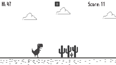 Dino Run [Google Chrome Offline] (Web) high score by Joseph346