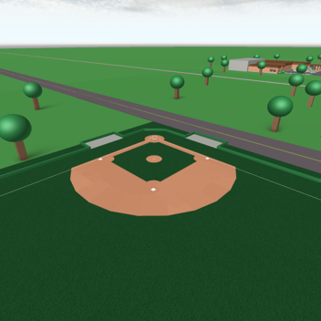 Baseball On Town Of Robloxia