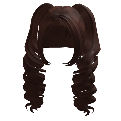 Brown Princess Gyaru Curls with Bangs 's Code & Price - RblxTrade