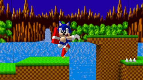 ✪ ¡¿Sonic 1 Online?! ✪  Sonic Online Roblox 