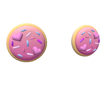 Roblox Item Pink Frosted Sugar Cookies