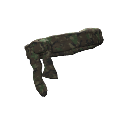 Camo Patterned Tied Headscarf | Roblox Item - Rolimon's