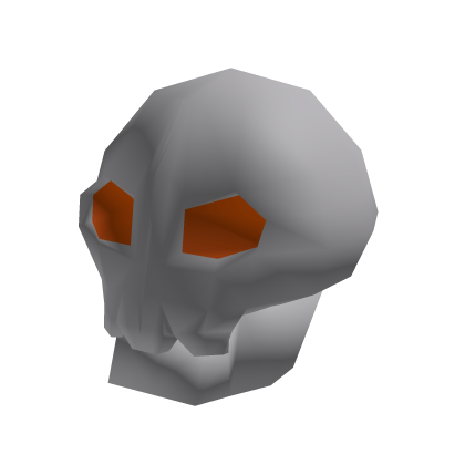 Recolorable Skelly With Orange Eyes - Dynamic Head