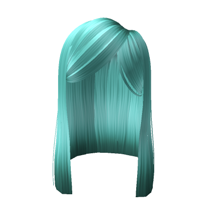Roblox Item Religious Girl Hair in Teal