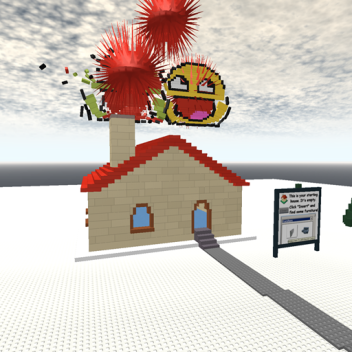 Blow Up The 2009 House (Oldest game on Roblox)