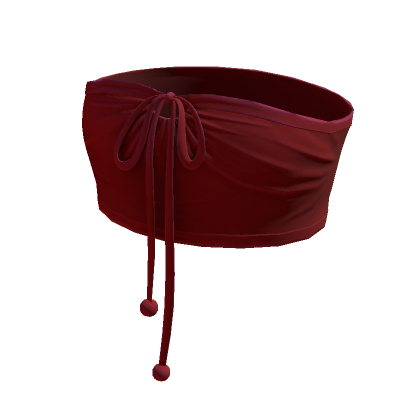 Roblox Item Cute Tied Tub Top - Red
