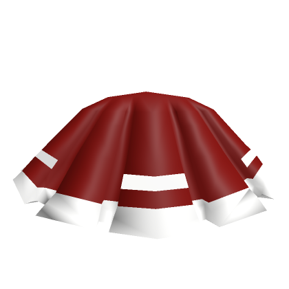 Free Roblox T-shirt // Christmas themed white top w/ red star skirt ⭐️🎁