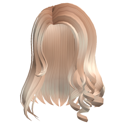 Mermaid Waves Hair(Black)'s Code & Price - RblxTrade