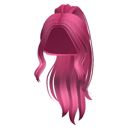 Pink wig high ponytail new arrivals