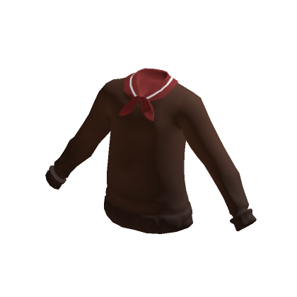 Red And Brown School Cardigan | Roblox Item - Rolimon's