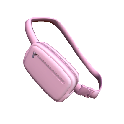 Aesthetic Preppy Pink Patched Fanny Pack!'s Code & Price - RblxTrade