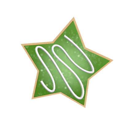 Roblox Item Green Christmas Cookie