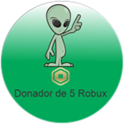 donacion 5 RoBuX - Roblox