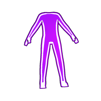 Purple Neon Roblox Logo PNG