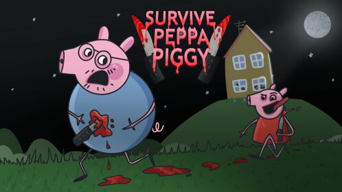 ❄🎅] Survive Pepa Piggy 🔪 - Roblox