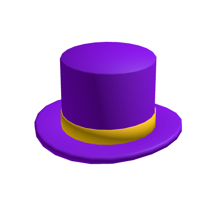 Purple Yellow Banded Top Hat Roblox Item Rolimon s