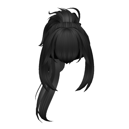 Black Blissful Hair  Roblox Item - Rolimon's