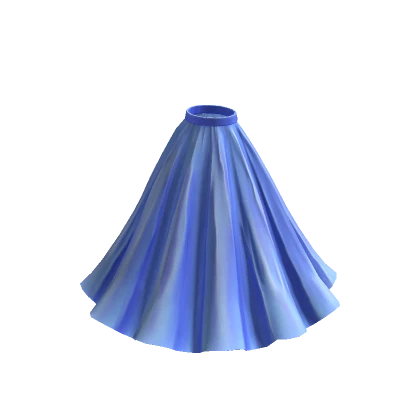 Long Flowy Skirt - Blue | Roblox Item - Rolimon's