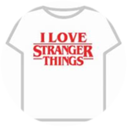 Stranger Things T-shirt - Roblox