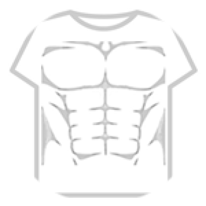 camisa de abdominales - Roblox