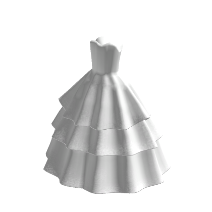 White Layered Dress Roblox