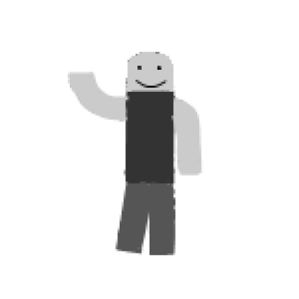 Black and White Noob - Roblox