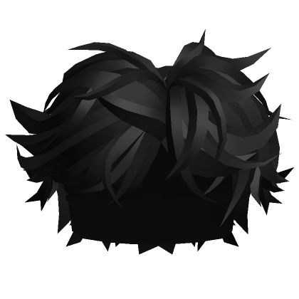 Grunge Boy Hair in Black | Roblox Item - Rolimon's