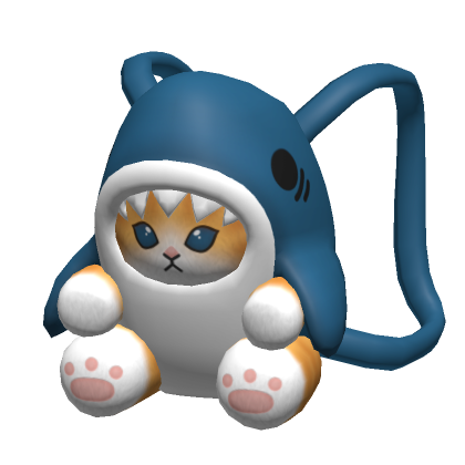 Roblox cat backpack shop
