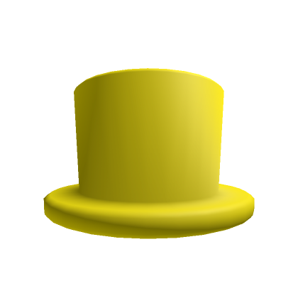 Roblox Item Yellow Top Hat