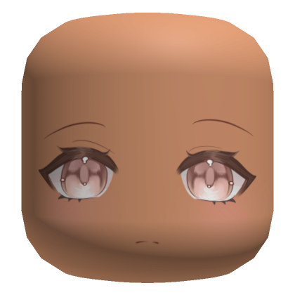 kawaii serious chibi anime face | Roblox Item - Rolimon's