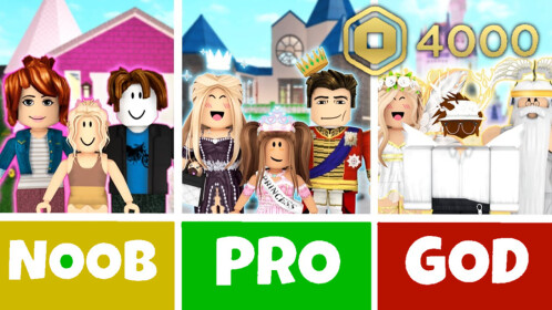 Noob Vs Pro, Boys Vs Girls Obby / Roblox 