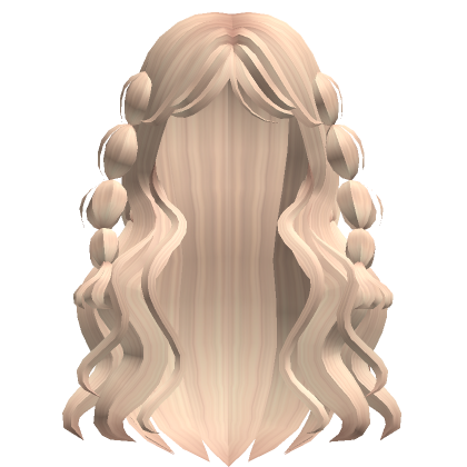 Blue Wavy Girl Hair's Code & Price - RblxTrade