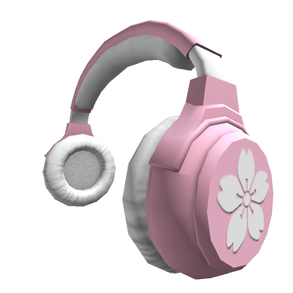 Flower Headphones Pink Roblox Item Rolimon s