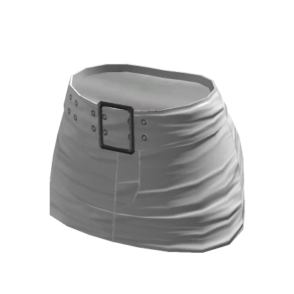 White Leather Miniskirt | Roblox Item - Rolimon's