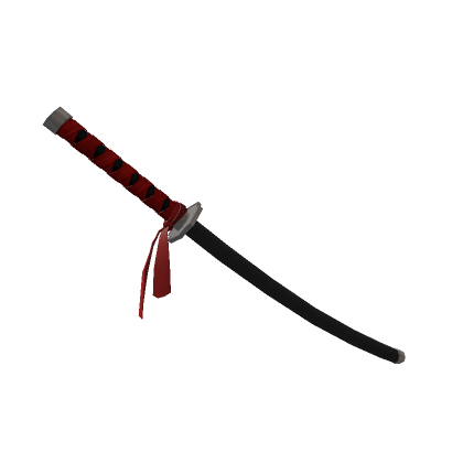 Rogue Samurai Katana en Rouge et Noir - Roblox