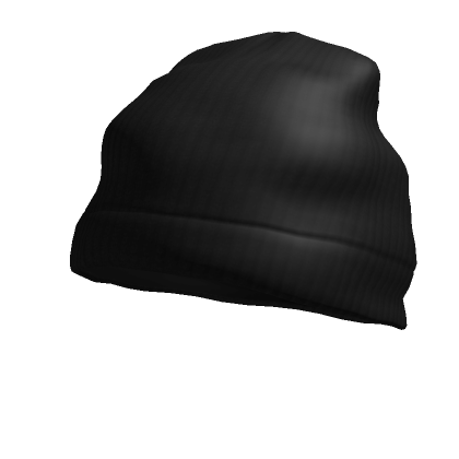 Black Plain Beanie | Roblox Item - Rolimon's