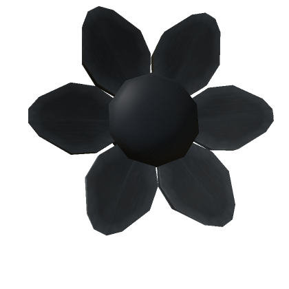 Dark Hat Flower (For Trendy Hats!) | Roblox Item - Rolimon's