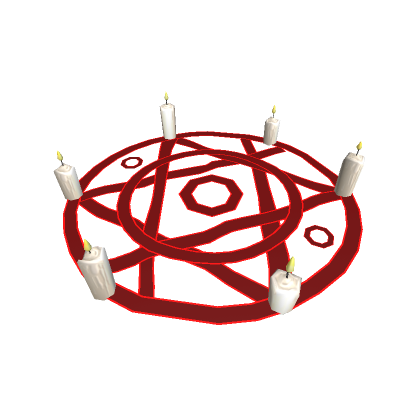 Summoning Circle (Red) | Roblox Item - Rolimon's